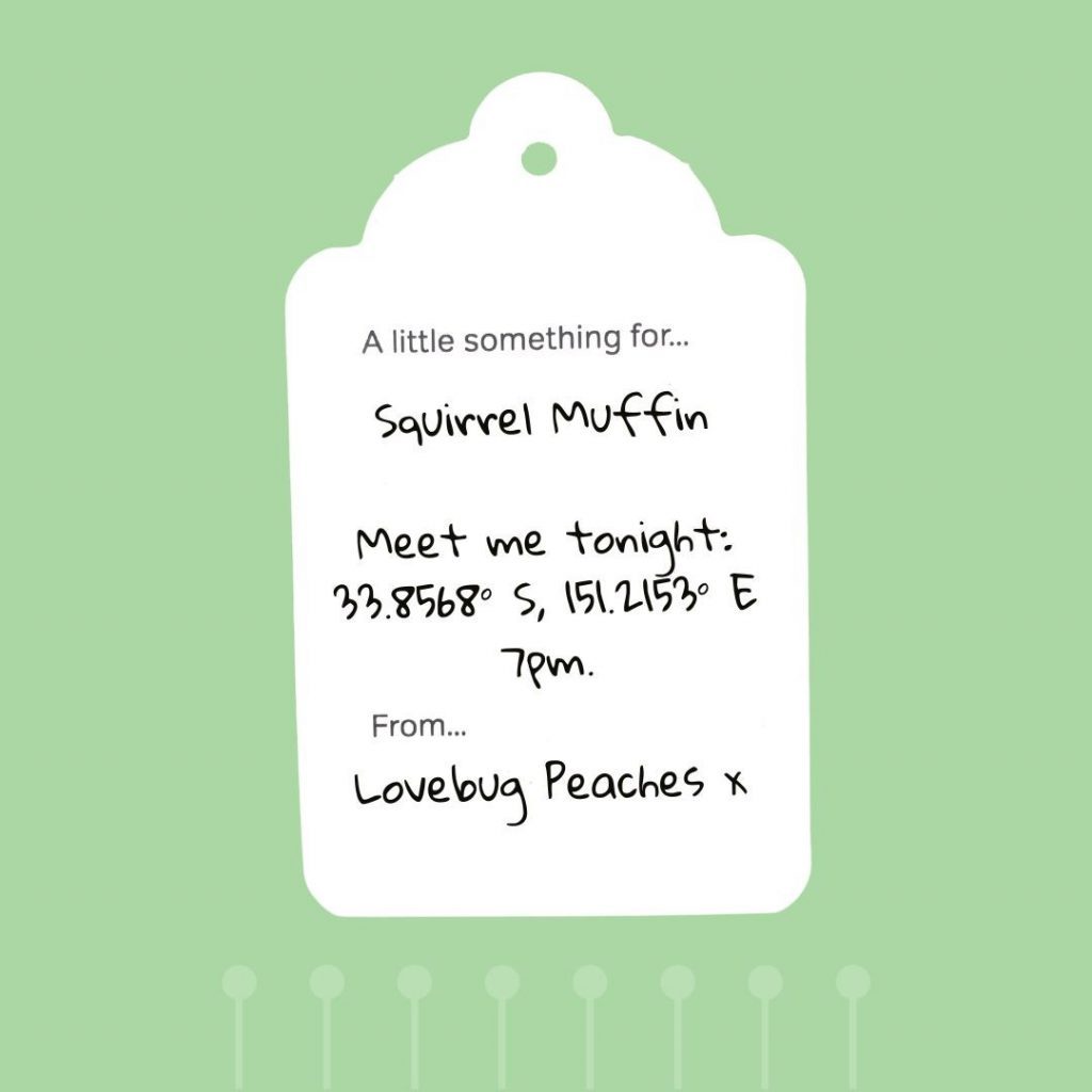 Valentine's day message with flowers