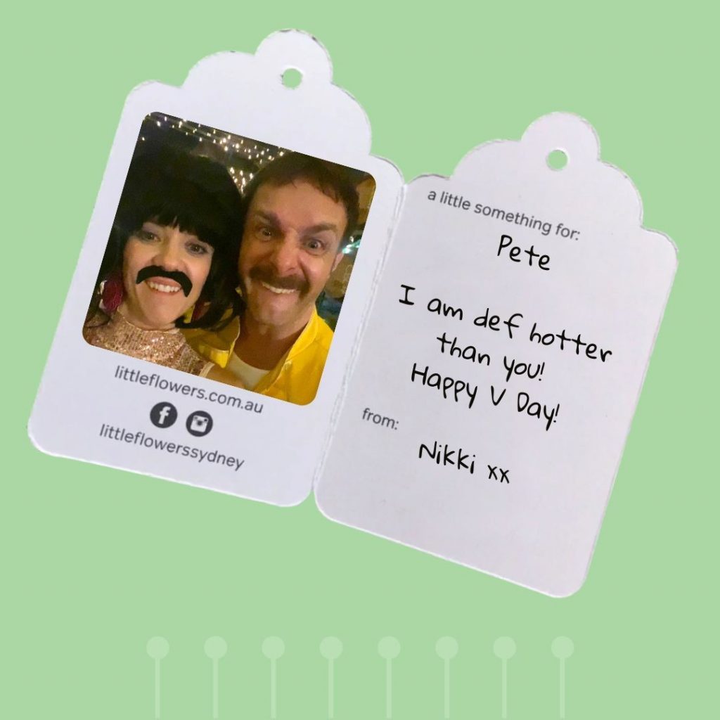 personalised valentine's day message